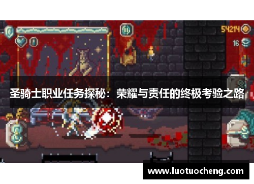 圣骑士职业任务探秘:荣耀与责任的终极考验之路 圣骑士职业任务探秘:荣耀与责任的终极考验之路